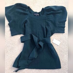 NWT Eloquii Forest Green Sweater 1X